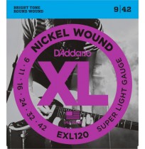 D'ADDARIO EXL120 9-42 strune za električno kitaro